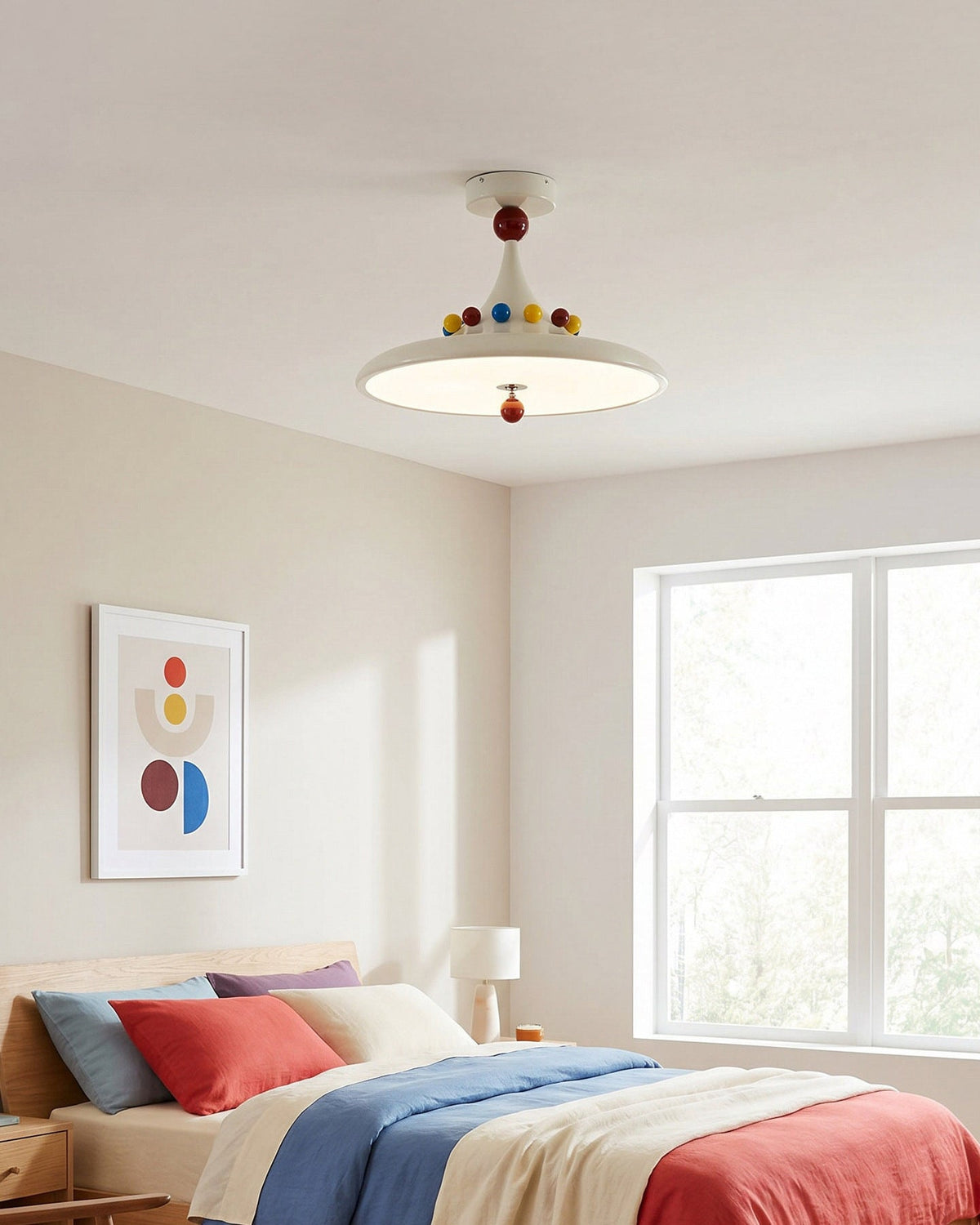 Jolly semi-vlakke plafondlamp