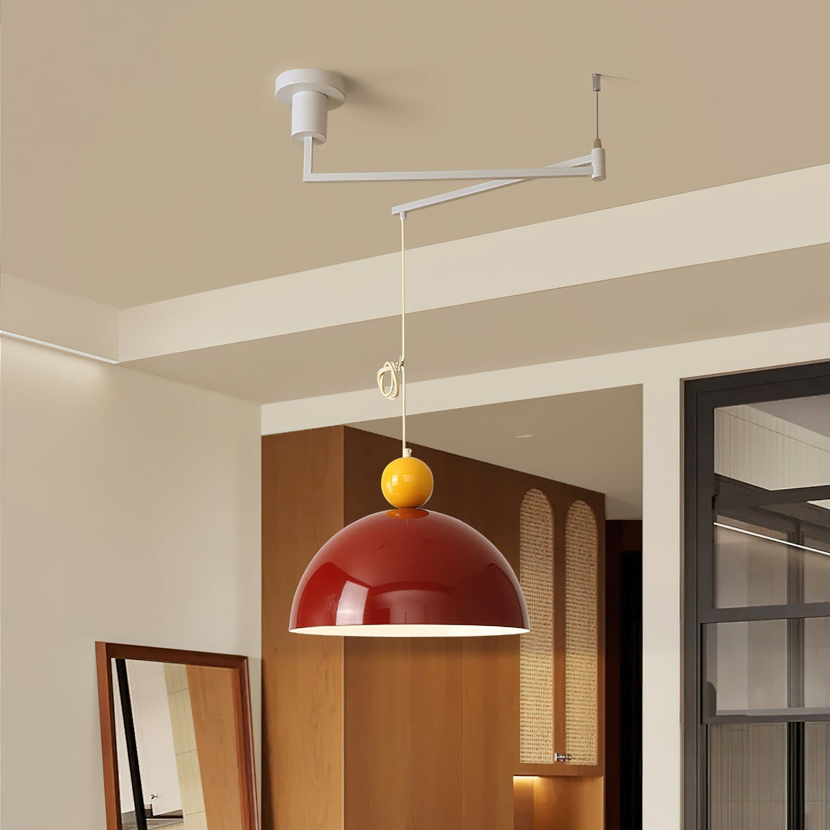 Teriivira hanglamp rood
