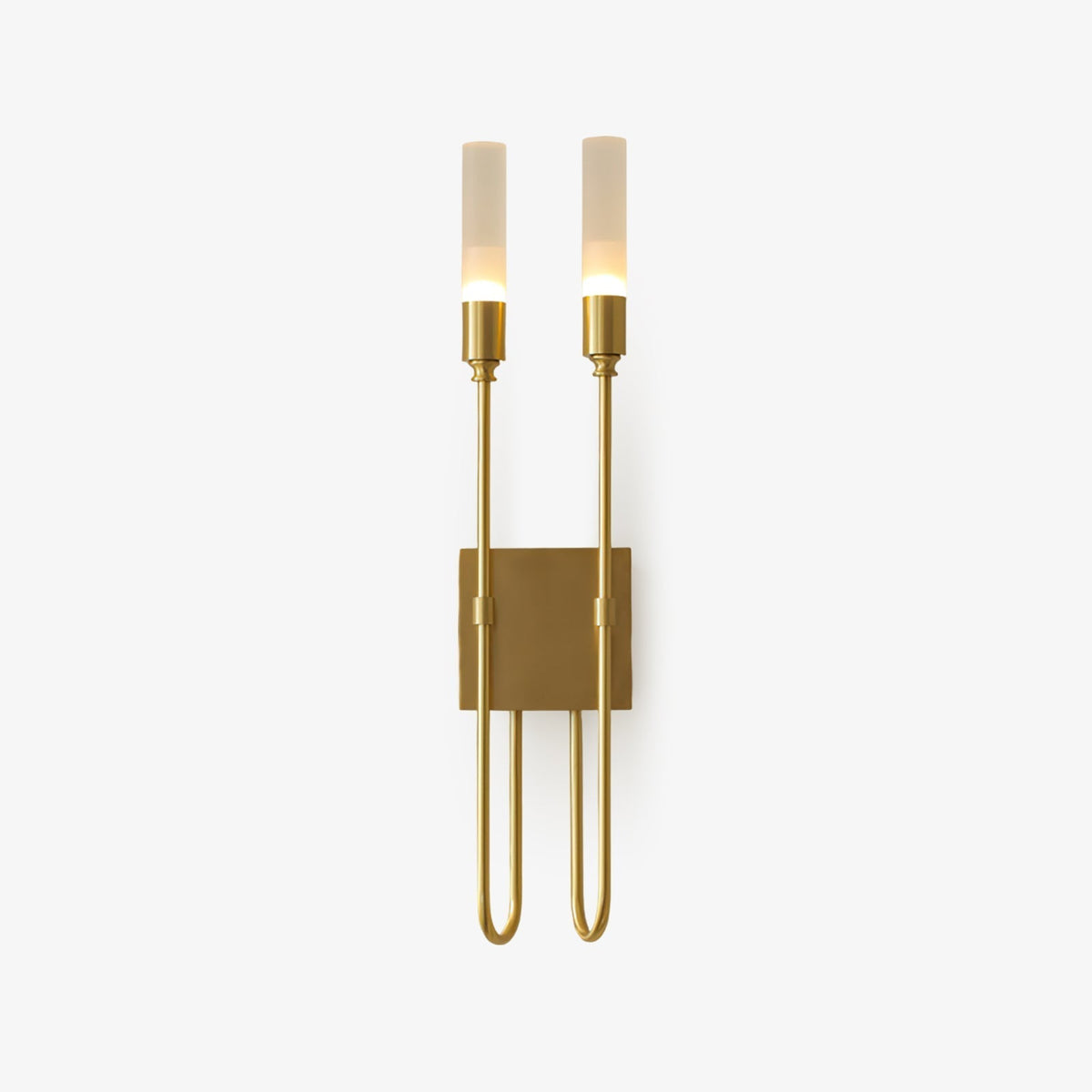 Yvori wandlamp met dubbele staaf minimalistisch