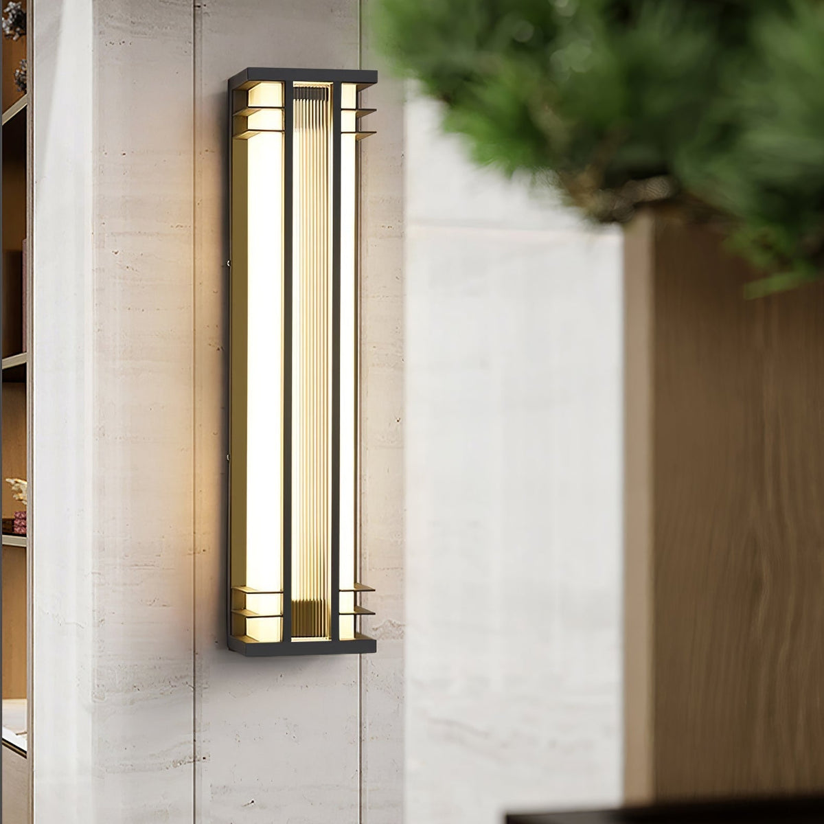 Nevenor unieke dubbele as buitenwandlamp
