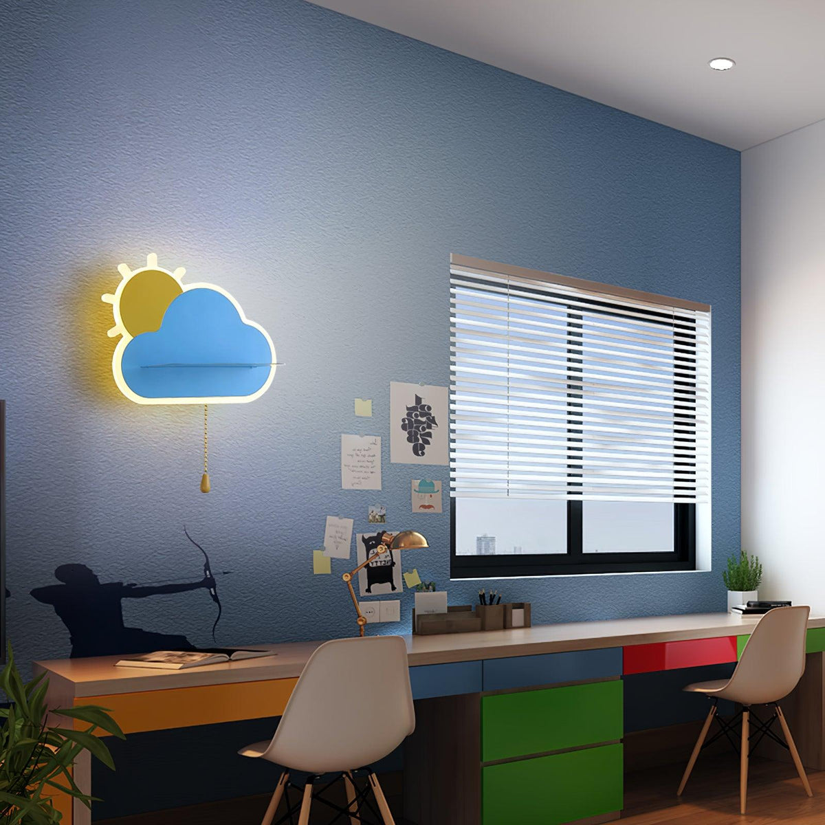 Cura Dreamier Cloud Art wandlamp