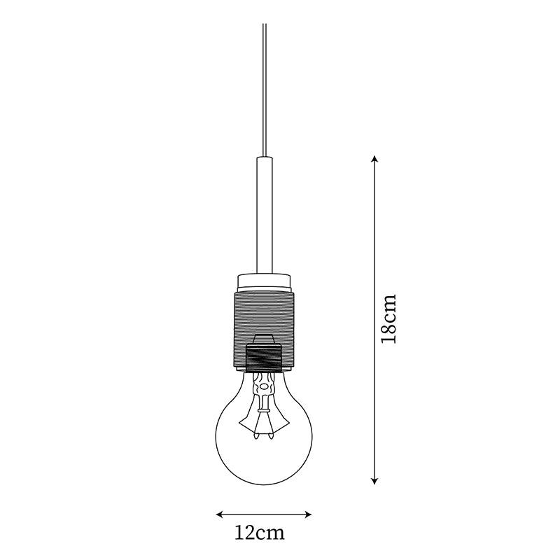 Moderne hanglamp van messing met minimalistisch metaalarmatuur voor eetkamer of keuken