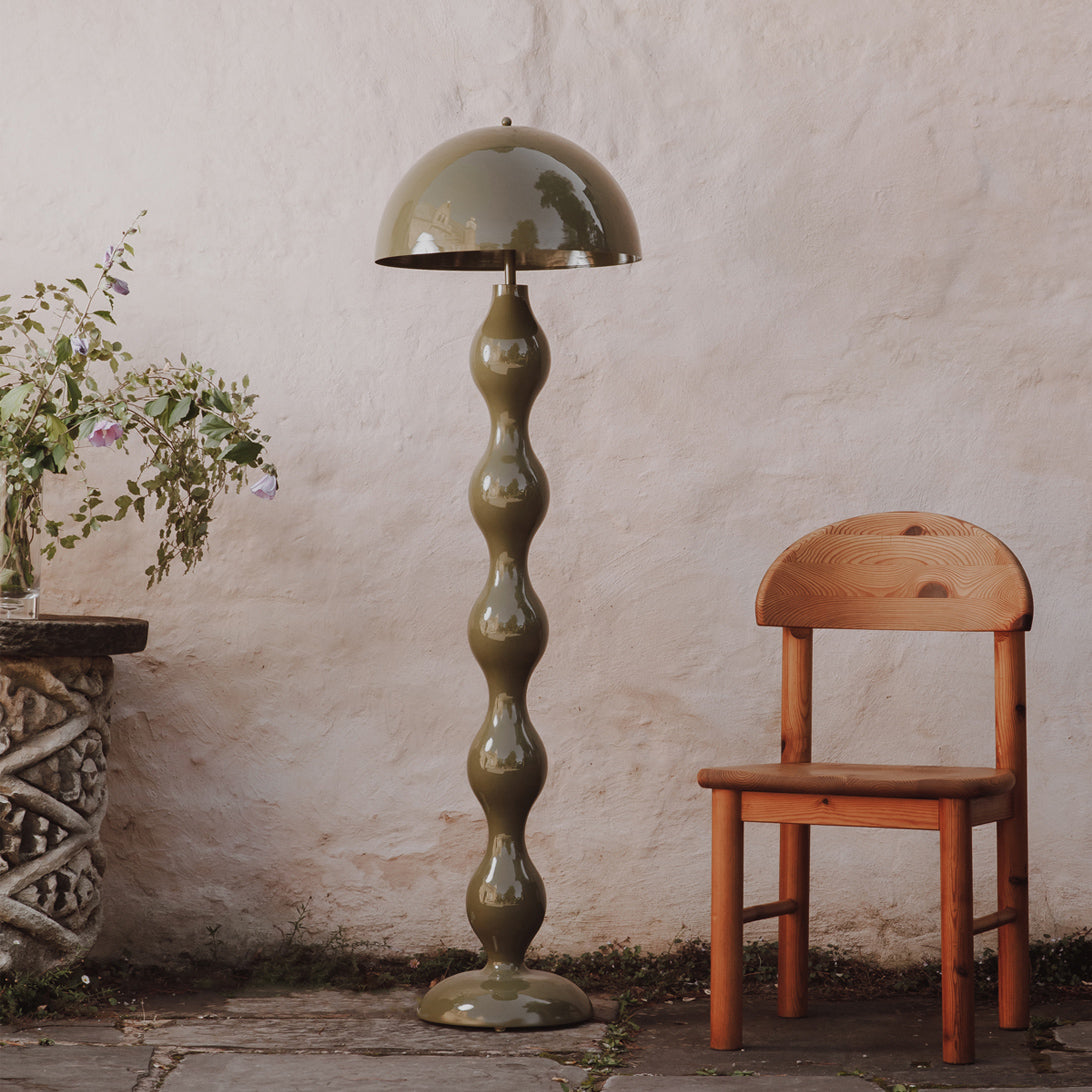 Gourd vloerlamp