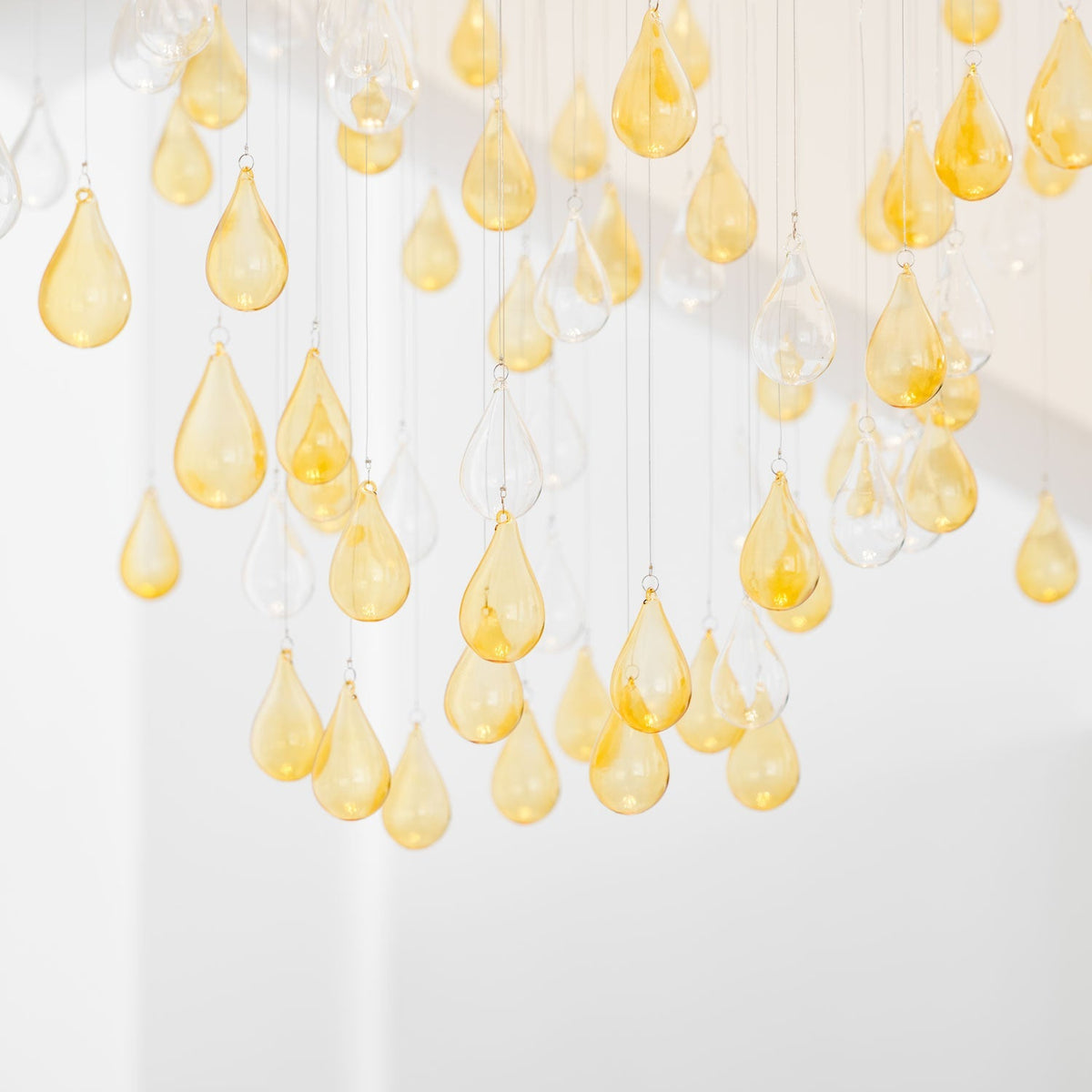 Droplets Cascading Kroonluchter