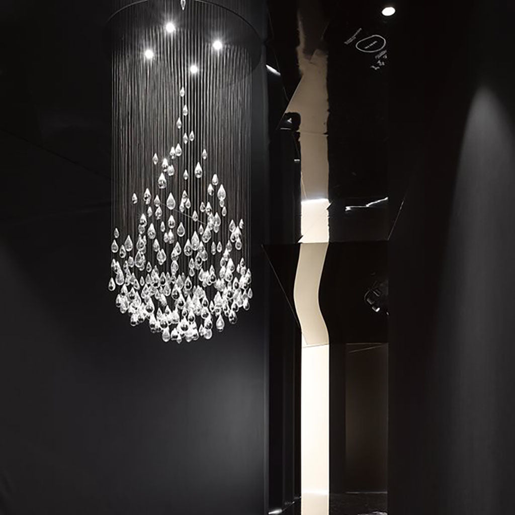 Droplets Cascading Kroonluchter