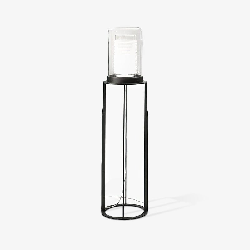Lioraielle vloerlamp met dubbele cilindrische glazen kap