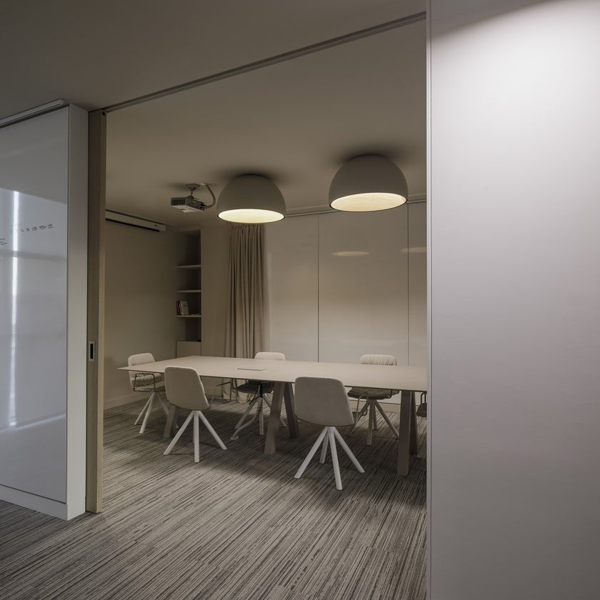 Coda plafondlamp Koepel Hout Minimalistisch
