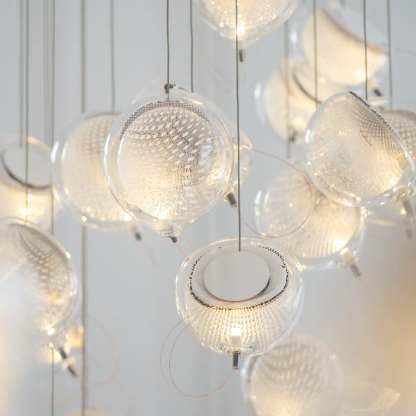 Ario Artistiek Glas Hanglamp