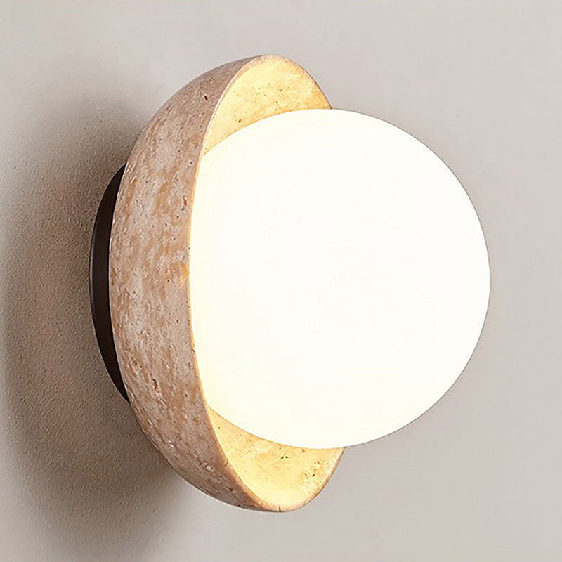 Velenenne wandlamp met glas