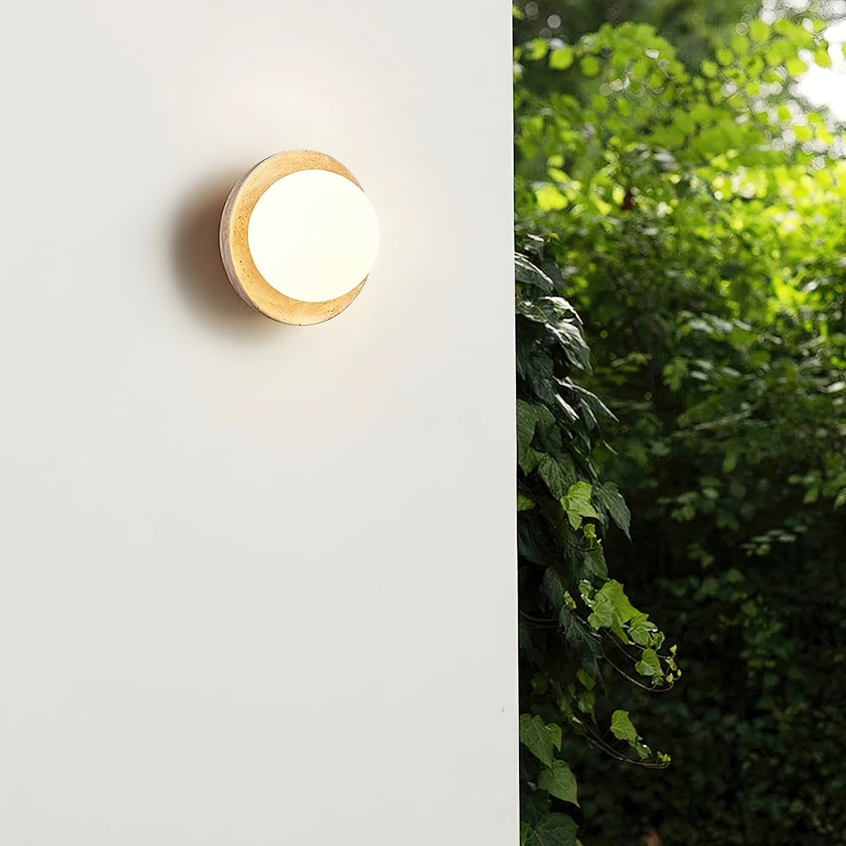 Velenenne wandlamp met glas