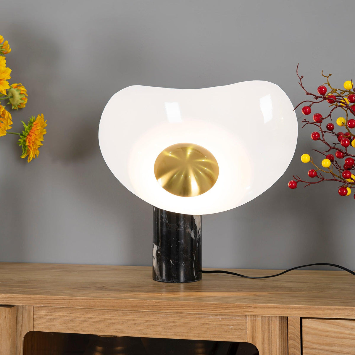 Astelor Moderne tafellamp met Marmer