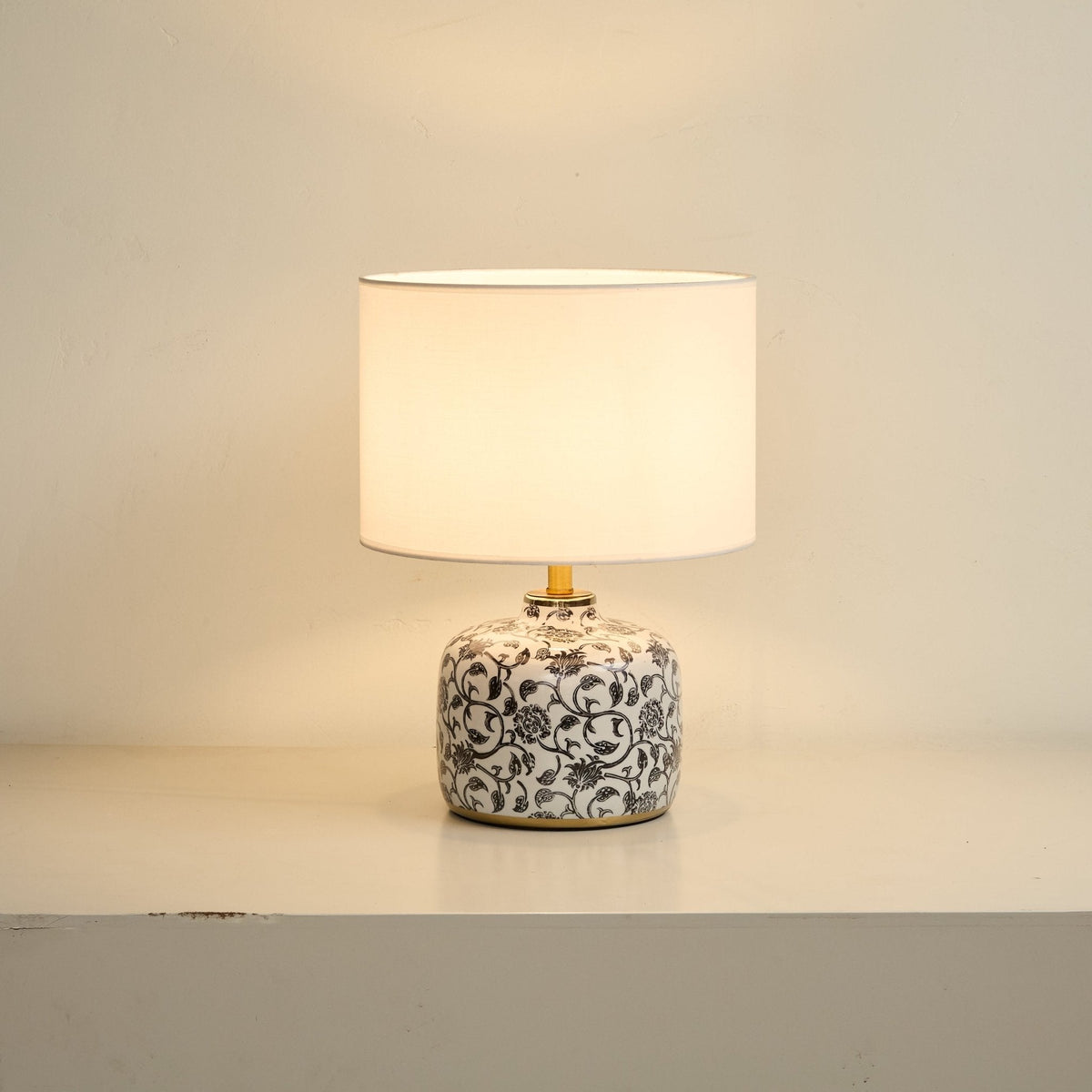 Ebony Vine keramische tafellamp