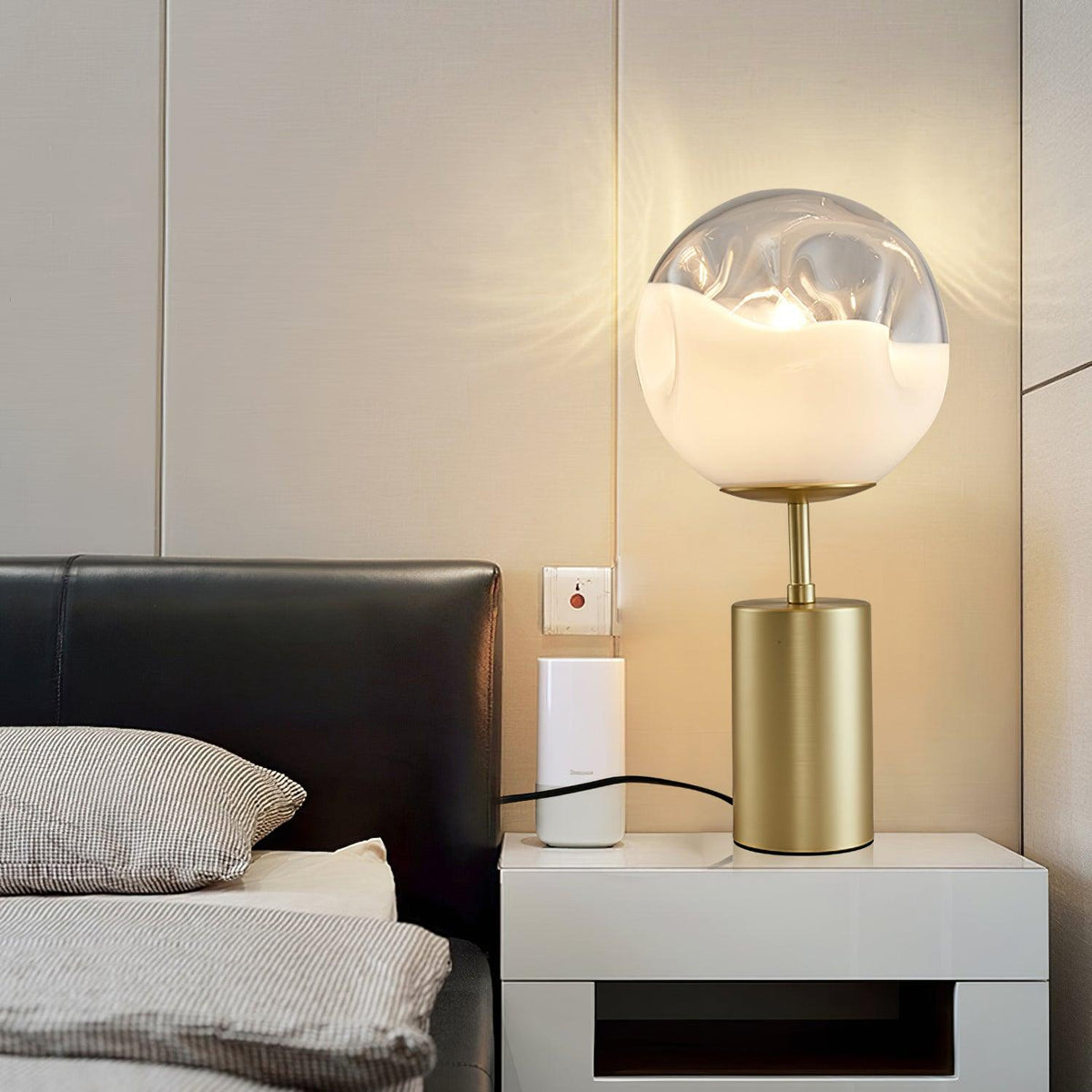 Aurea klassiek Glas Tafellamp