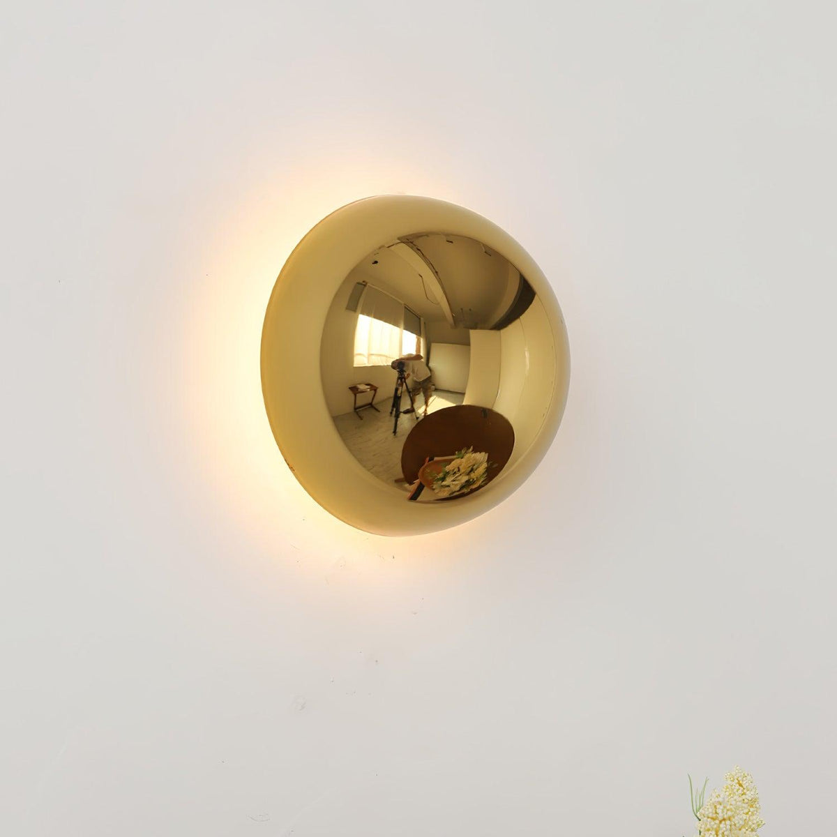 Virixy Moderne minimalistische wandlamp met bolvormige kap