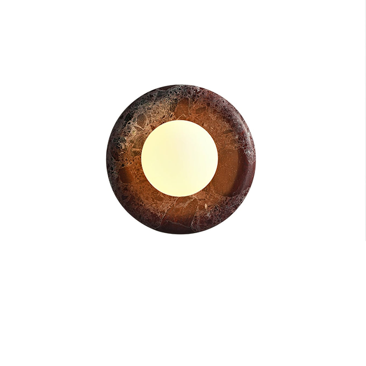 Amber Vintage Marmeren wandlamp