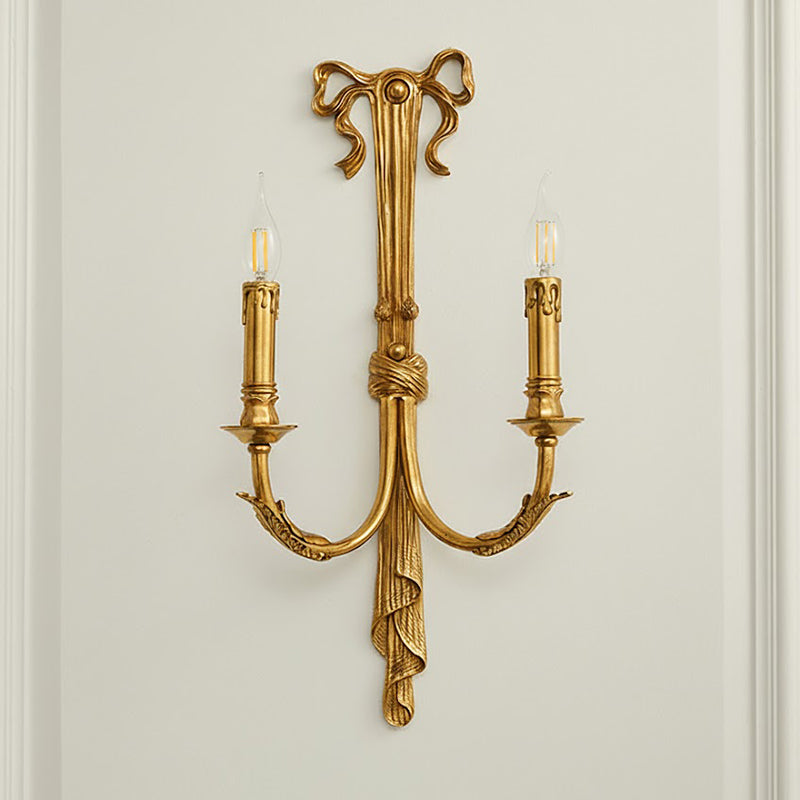 Oriaielle wandlamp van messing
