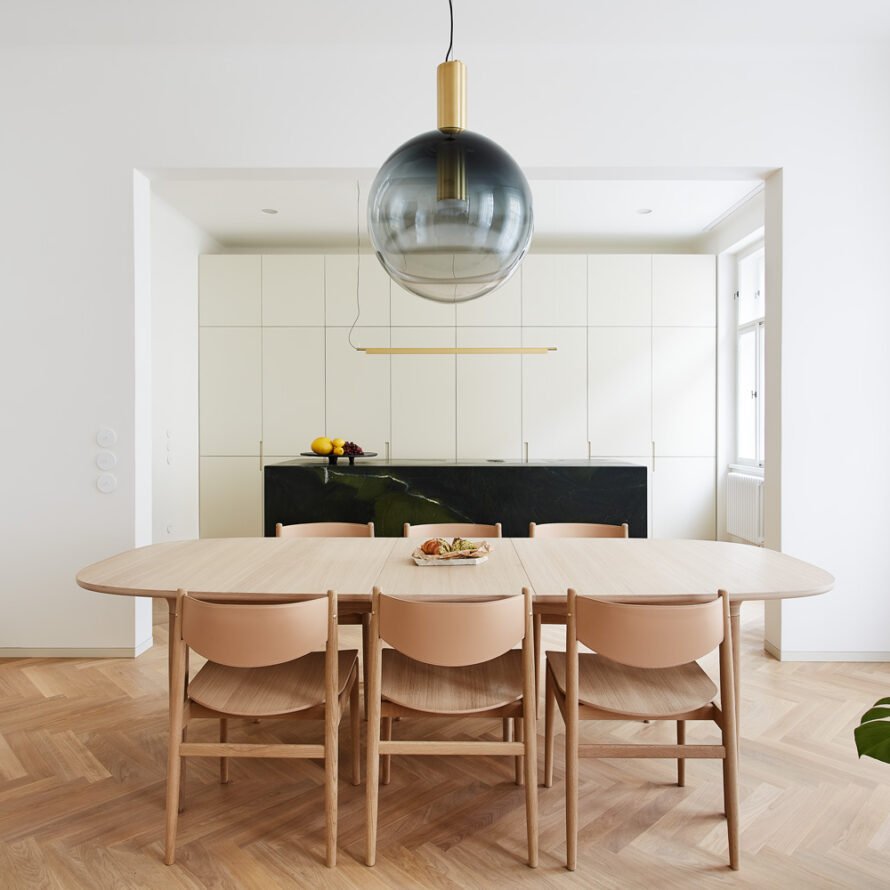 Aeris Minimalistische hanglamp van glas