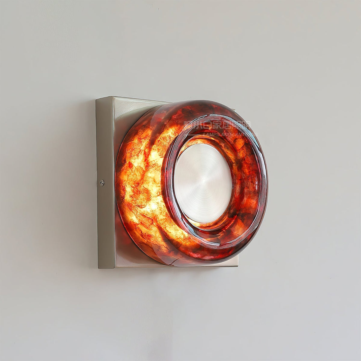 Eisner Rode wandlamp