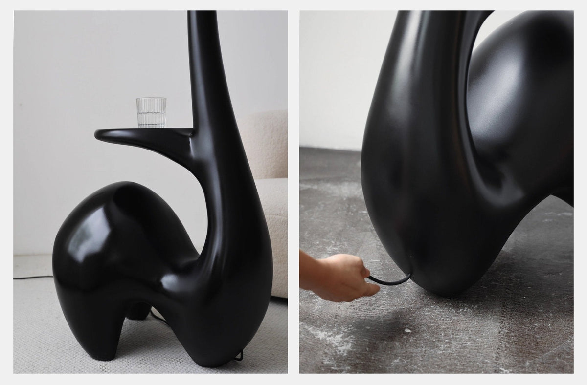 Lurk sculpturale vloerlamp