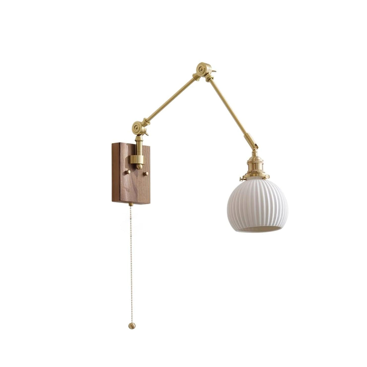 Vetra Vintage verstelbare wandlamp met schuifarm