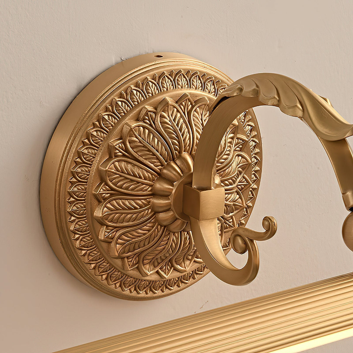 Oriinora wandlamp van Oud messing