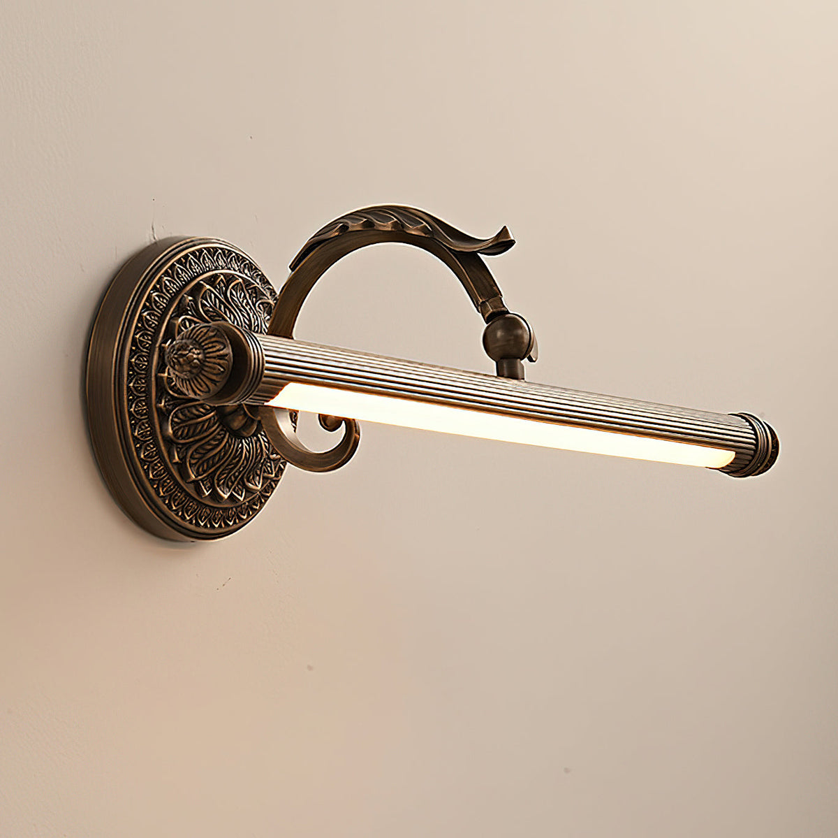 Oriinora wandlamp van Oud messing