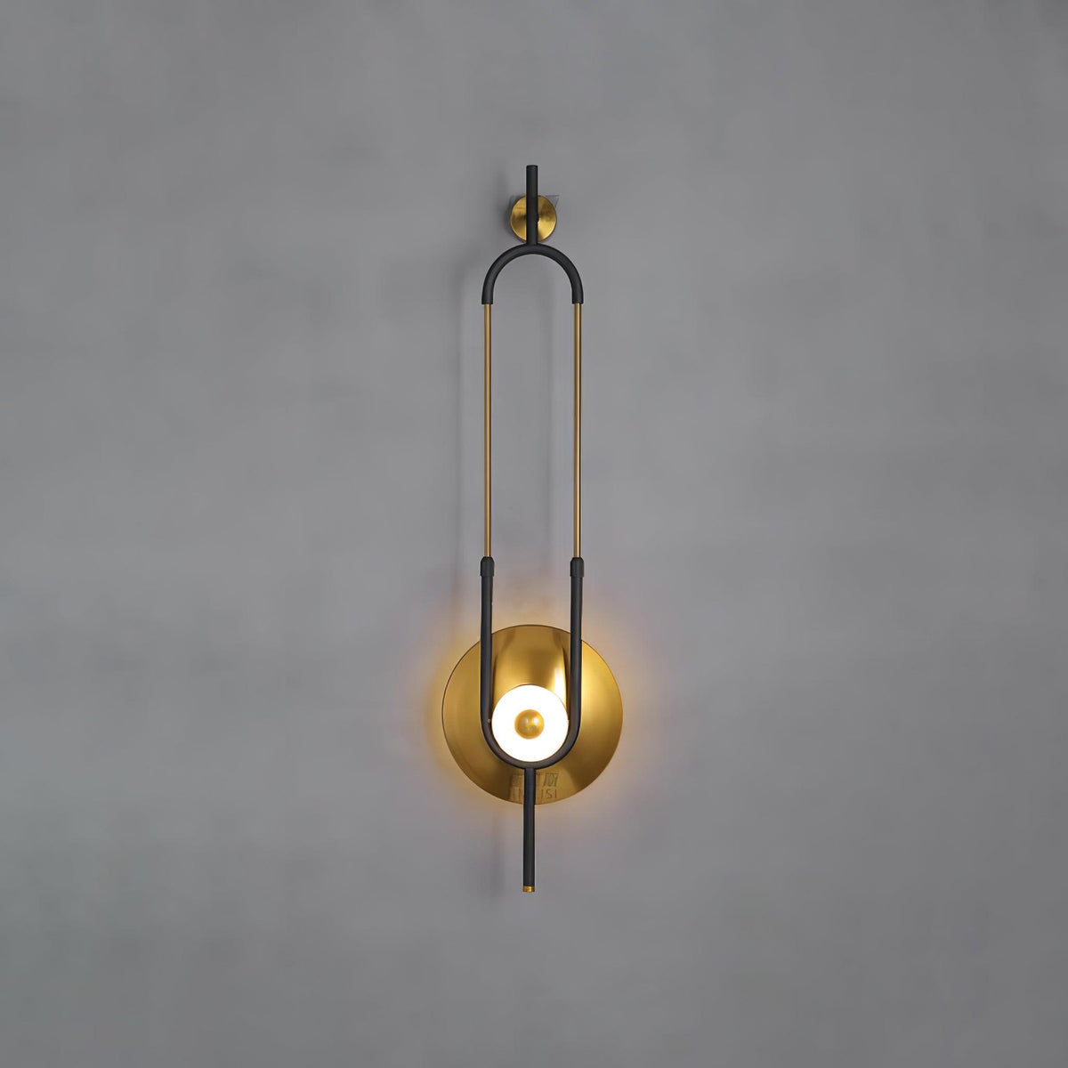 Ivory modern Minimalistisch ring Marmer Wandlamp