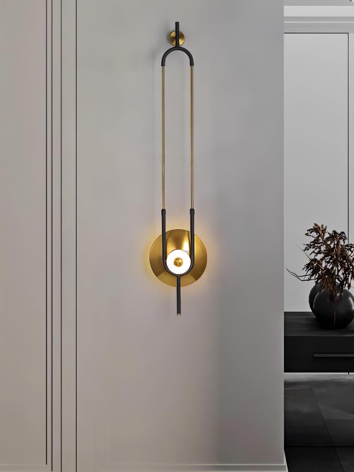 Ivory modern Minimalistisch ring Marmer Wandlamp