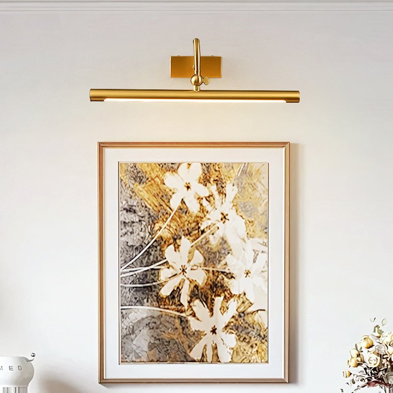 Virauaria wandlamp met goudkleurige afwerking