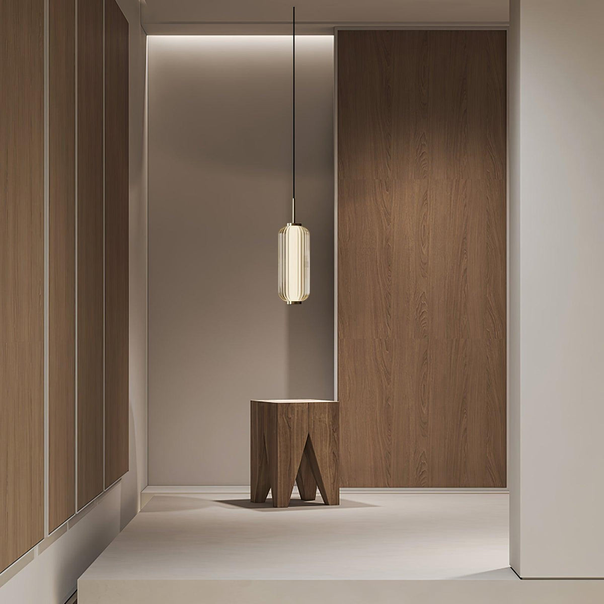 Cylindra Moderne hanglamp van glas