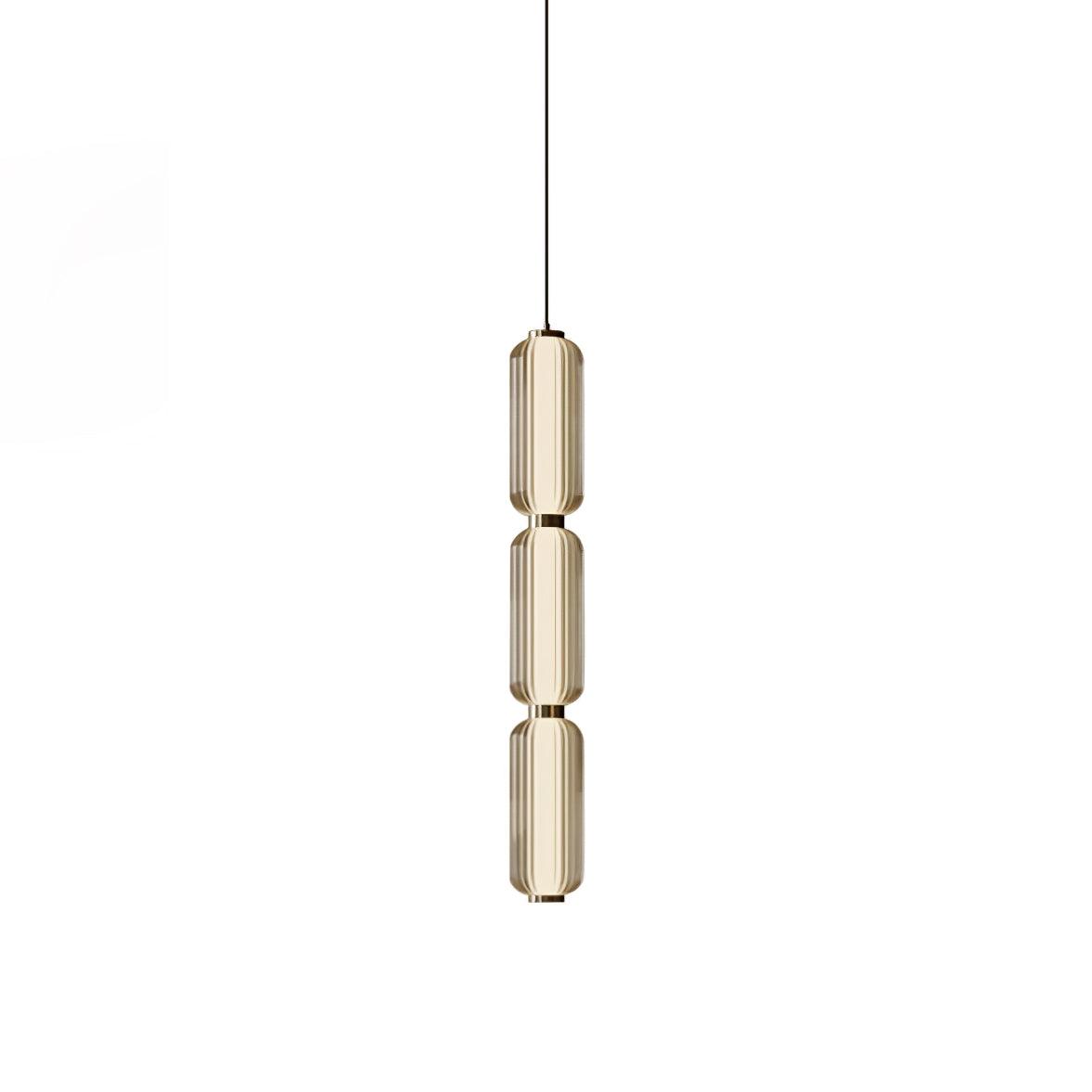 Cylindra Moderne hanglamp van glas
