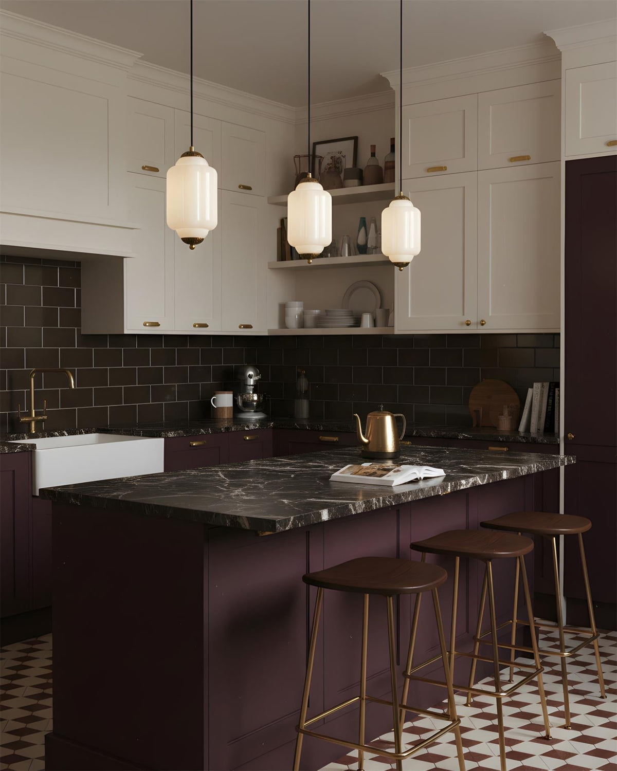 Celinena glas hanglamp