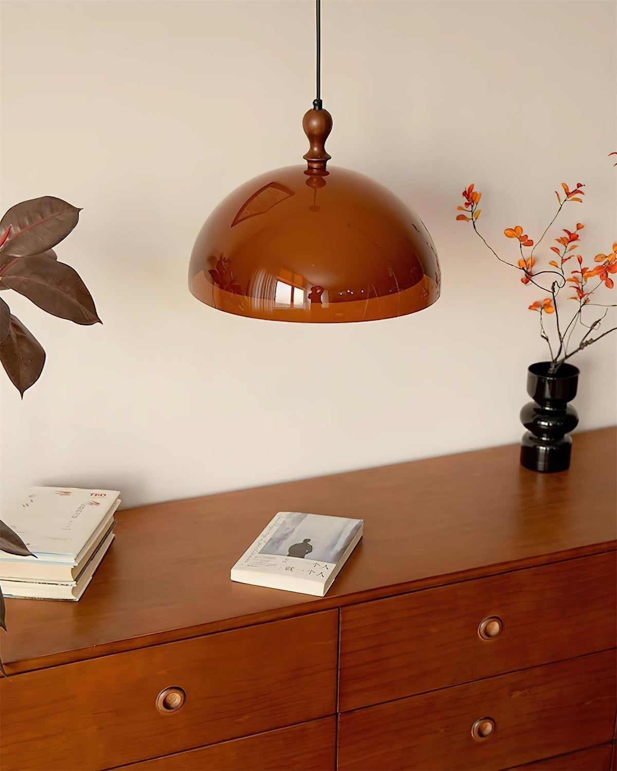 Daro Amber koepelvormige hanglamp