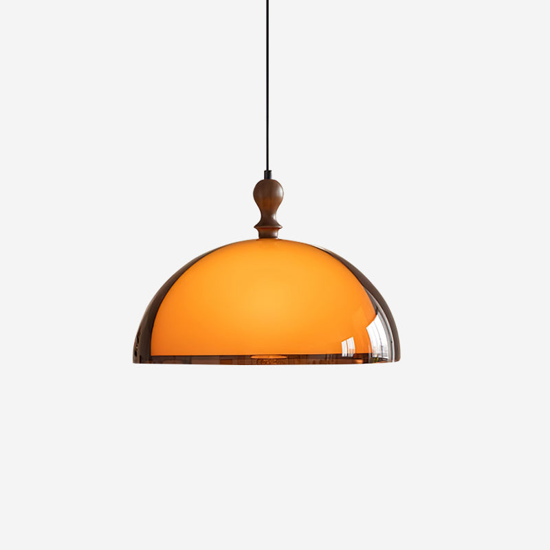 Daro Amber koepelvormige hanglamp