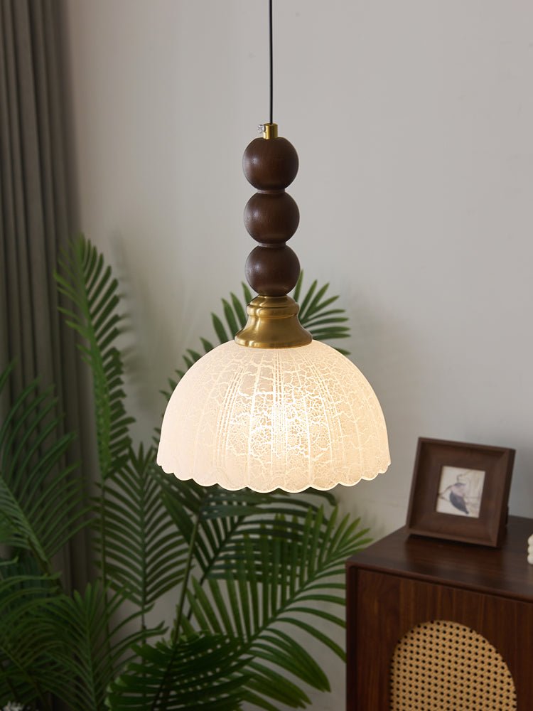 Avshaara Traditionele Elegantie Vintage Stoffen Hout hanglamp