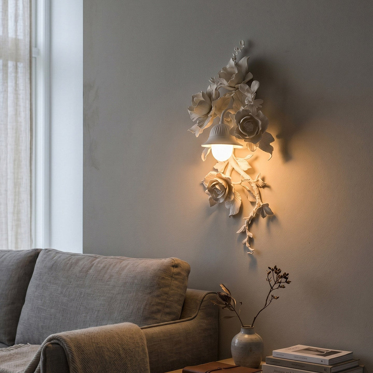 Gilded wandlamp