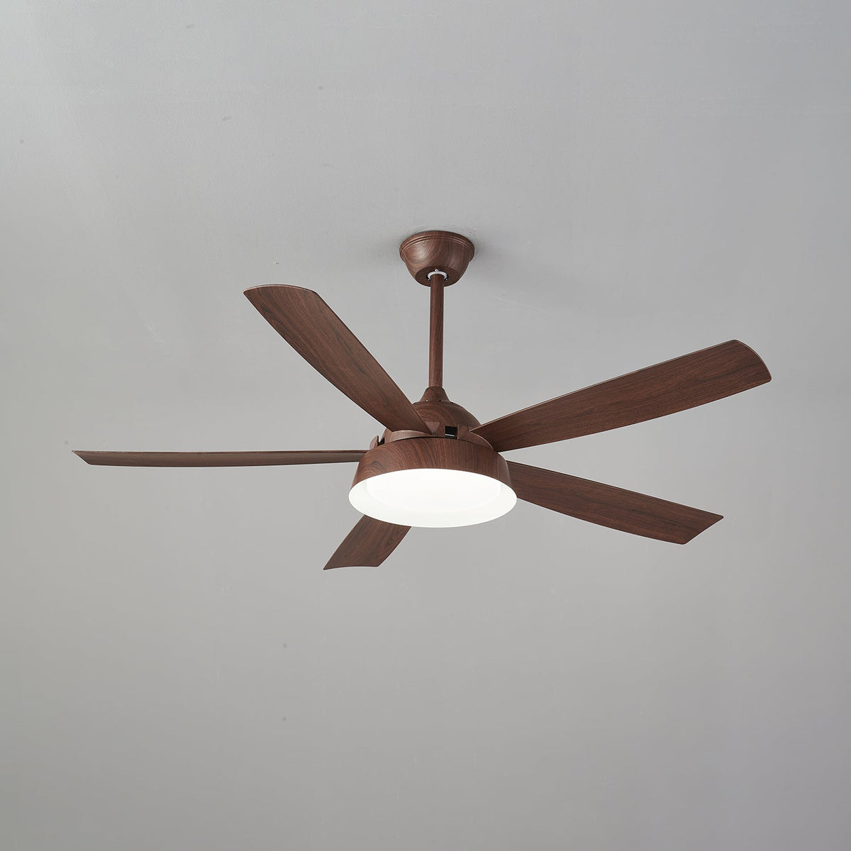 Orvino Hout Plafondventilator met lamp