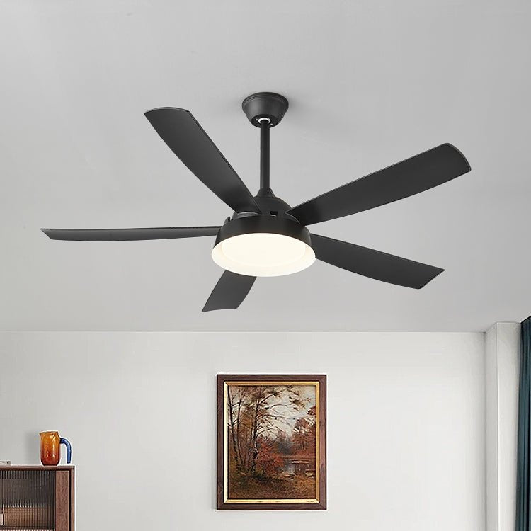 Orvino Hout Plafondventilator met lamp