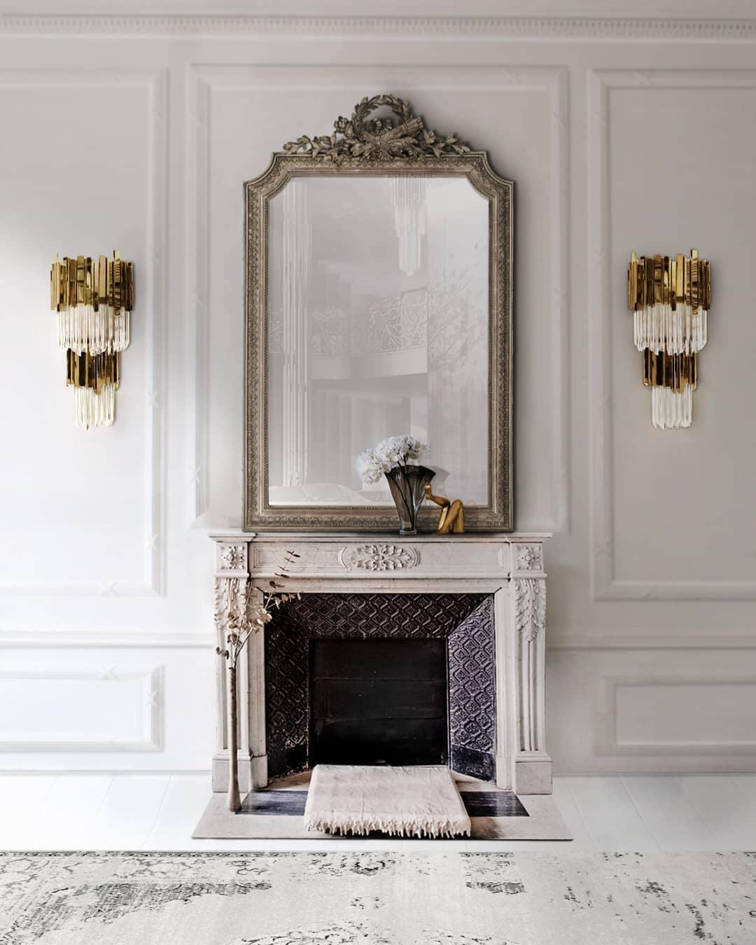 Vevyniel Postmodern luxe Empire Kristal wandlamp
