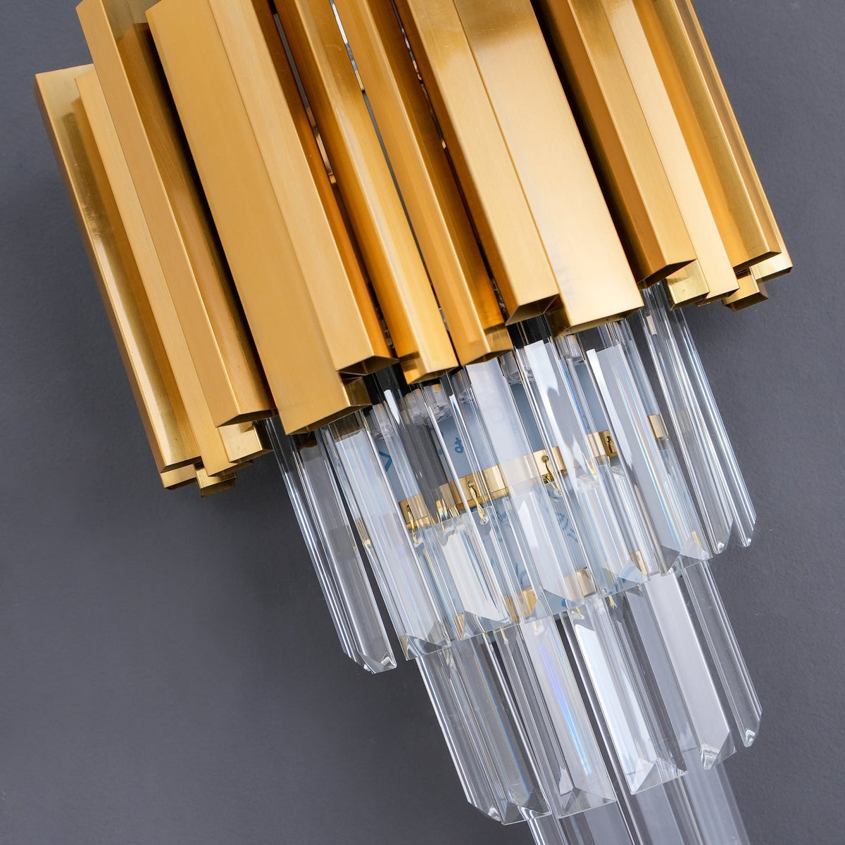 Vevyniel Postmodern luxe Empire Kristal wandlamp