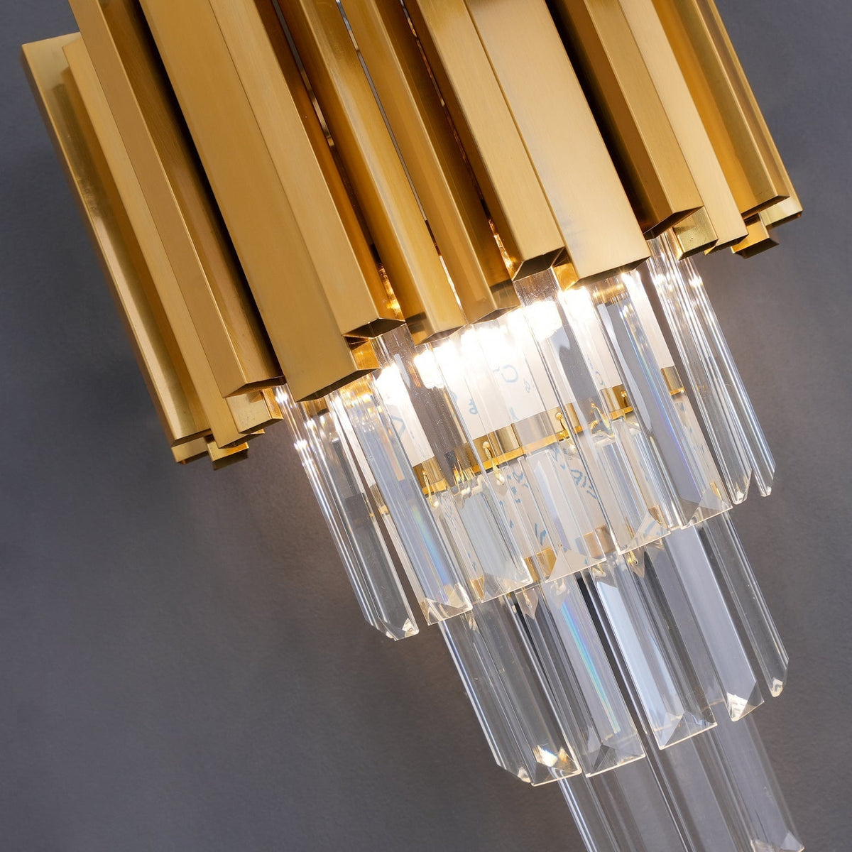 Vevyniel Postmodern luxe Empire Kristal wandlamp