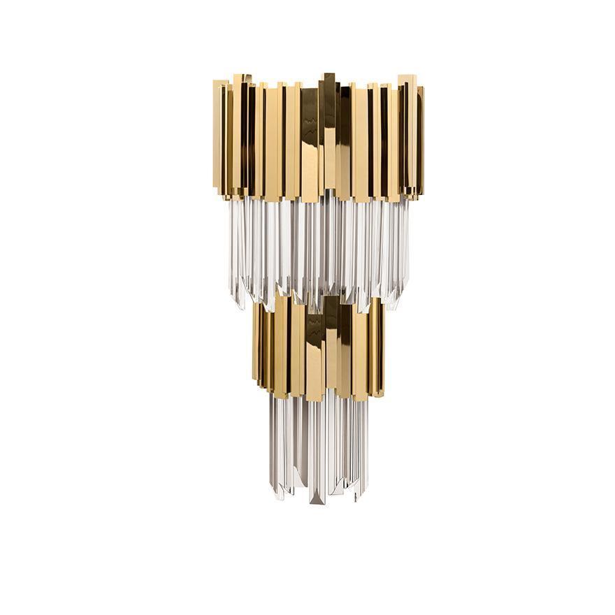 Vevyniel Postmodern luxe Empire Kristal wandlamp