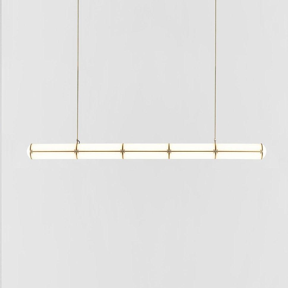 Rivenette hanglamp cilindrisch eindeloos voor eetkamer