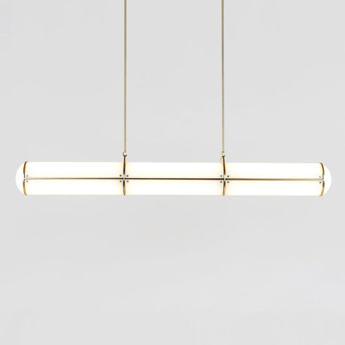 Rivenette hanglamp cilindrisch eindeloos voor eetkamer
