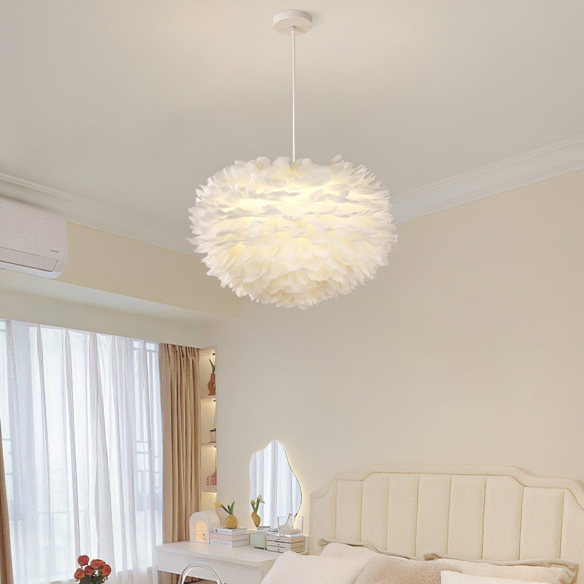 Deveno Feathers hanglamp