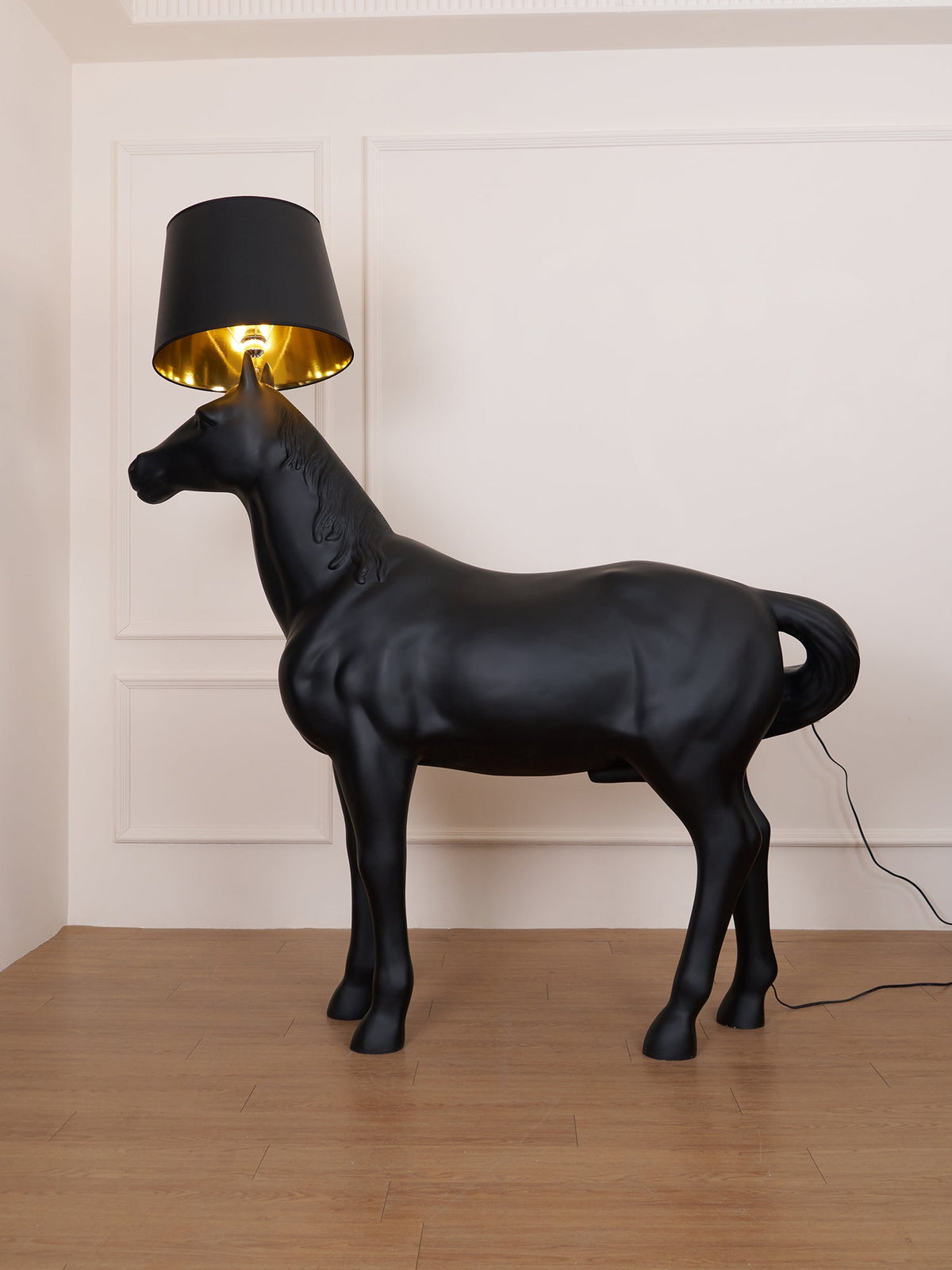 Miron Plastic stof vloerlamp