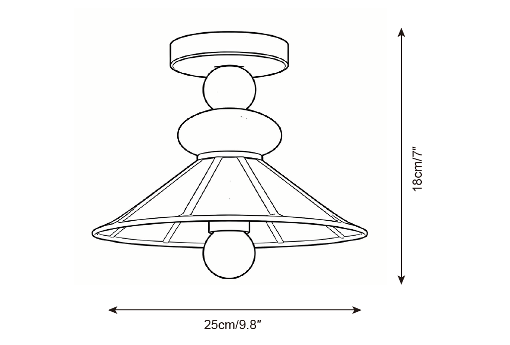 Renirora plafondlamp