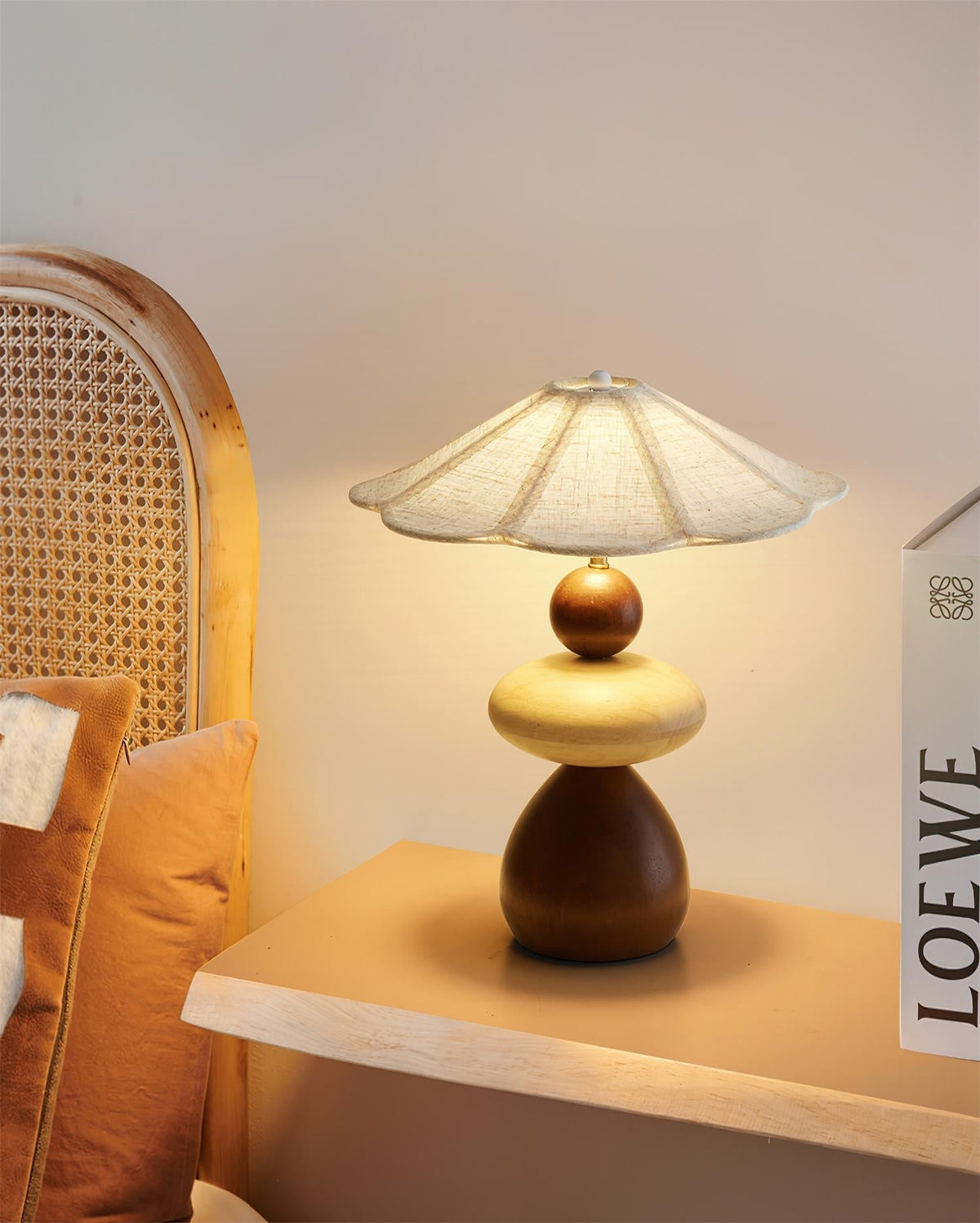 Lumoette tafellamp met stekker
