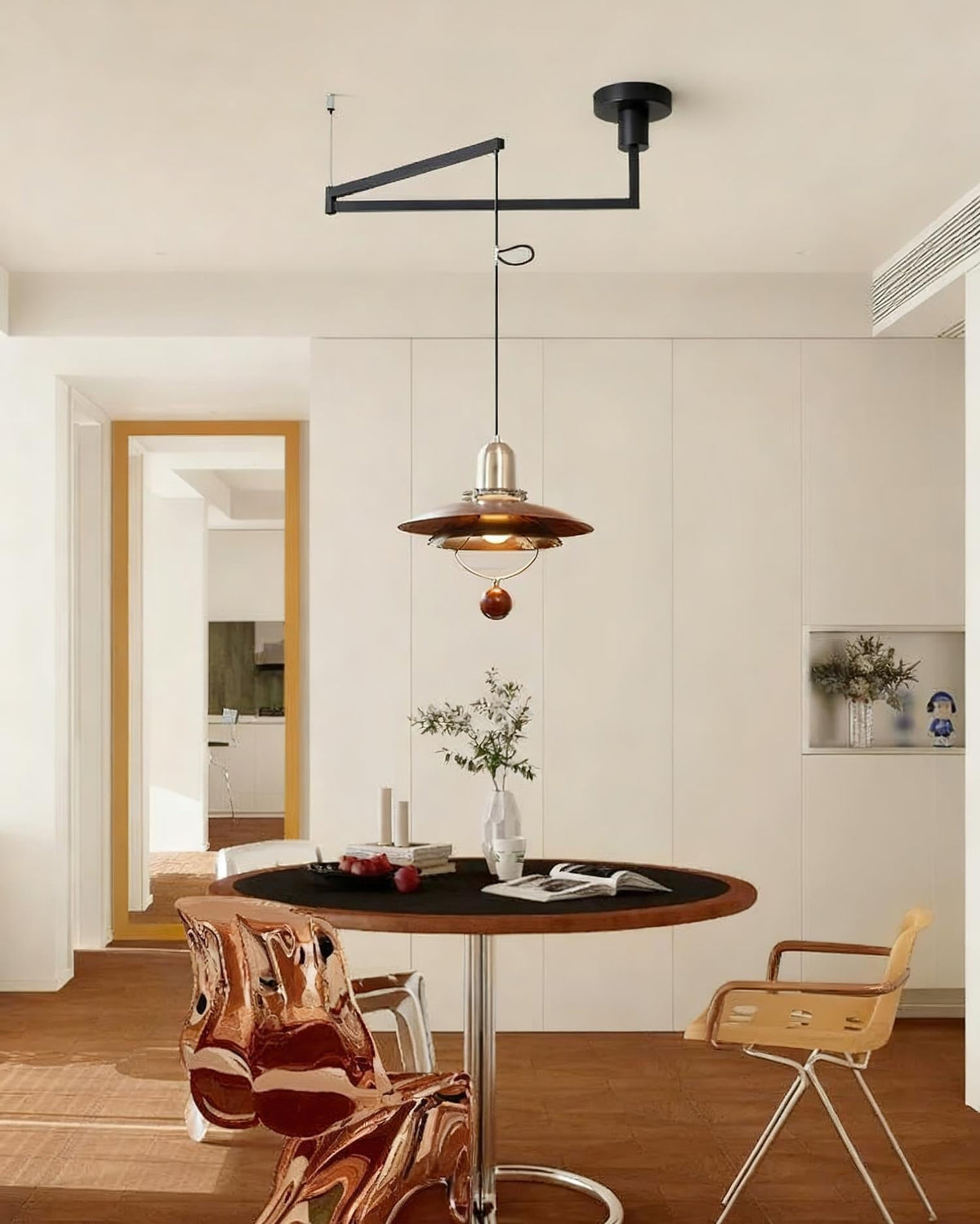 Leontis Swing Arm hanglamp