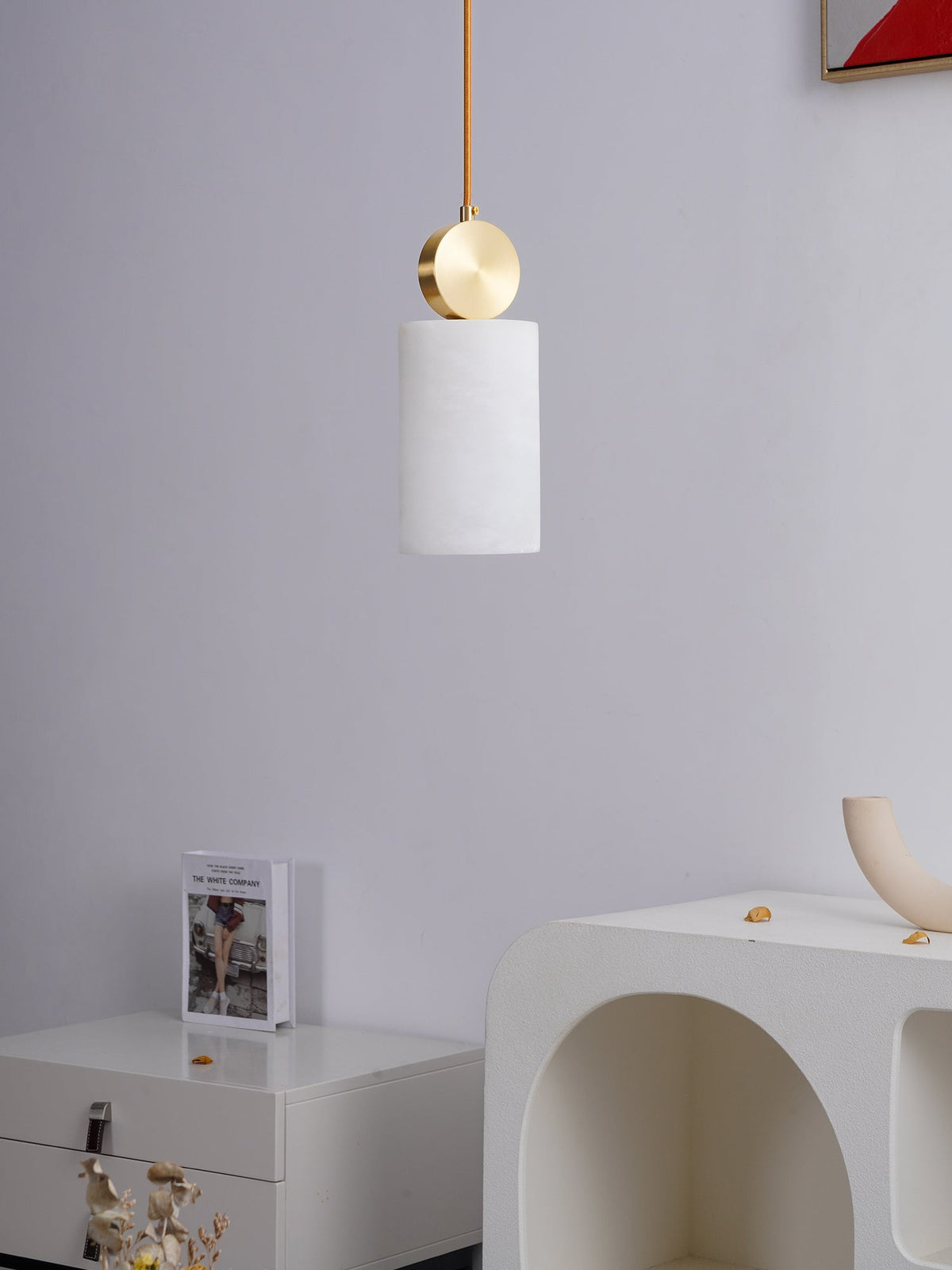 Salen hanglamp Albast & messing